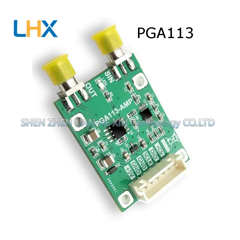 PGA113 single power amplifier module CNC precision programming high gain low offset SPI communication
PGA113 single power amplifier module CNC precision programming high gain low offset SPI communication