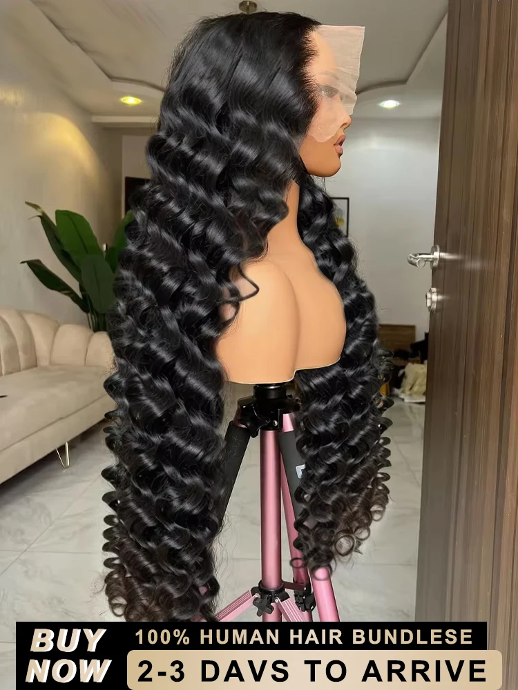 30 Inch Loose Deep Wave 13x6 HD Lace Frontal Wig Loose Waves Wig Human Hair Brazilian 250Density Curly Wigs Human Hair For Women
30 Inch Loose Deep Wave 13x6 HD Lace Frontal Wig Loose Waves Wig Human Hair Brazilian 250Density Curly Wigs Human Hair For Women