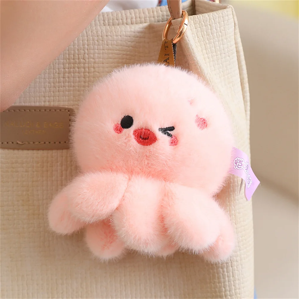 Kawaii Fluffy Octopus Plush Keychain Cute Octopus Stuffed Doll Pendant Soft Marine Animal Bag Key Ring Girls Backpack Decor
Kawaii Fluffy Octopus Plush Keychain Cute Octopus Stuffed Doll Pendant Soft Marine Animal Bag Key Ring Girls Backpack Decor