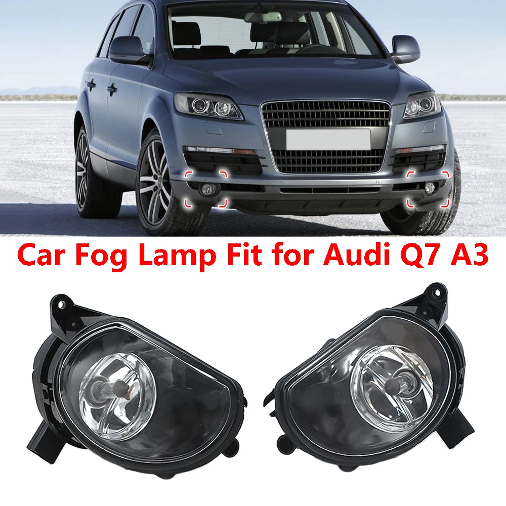 For AUDI A3 2004-2008 Q7 2007-2009 Front Bumper Fog Light Lamp | Left Driver 8P0941699A / Right Passenger 8P0941700A
For AUDI A3 2004-2008 Q7 2007-2009 Front Bumper Fog Light Lamp | Left Driver 8P0941699A / Right Passenger 8P0941700A