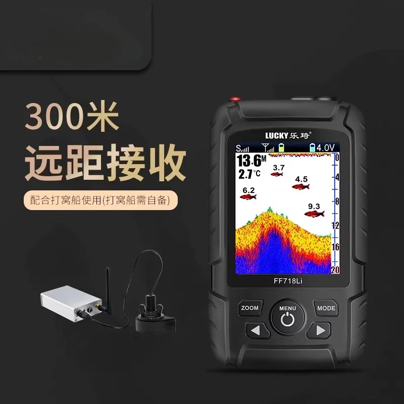 Подводный визуальный ультразвуковой эхолот высокой четкости для поиска рыбы, беспроводной эхолот, эхолот для мобильного телефона
Подводный визуальный ультразвуковой эхолот высокой четкости для поиска рыбы, беспроводной эхолот, эхолот для мобильного телефона