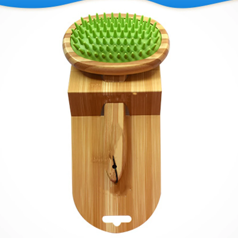 Multi-Function Pet Grooming Brush Ergonomic Wood Handle Cat Dog Comb Bathing Cleaning Tool Scrubber Removes Tangles Dander Hair
Multi-Function Pet Grooming Brush Ergonomic Wood Handle Cat Dog Comb Bathing Cleaning Tool Scrubber Removes Tangles Dander Hair