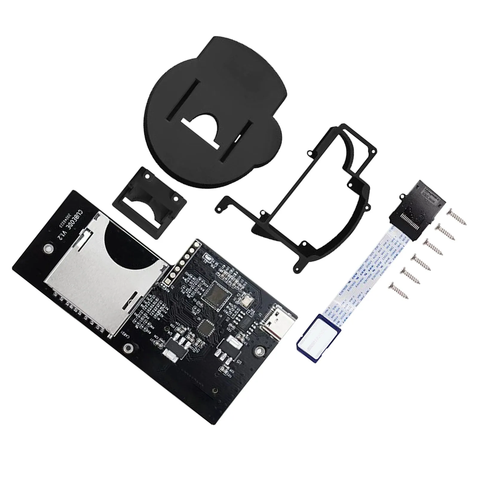 For CUBEODE V1.2 Optical Drive Emulator Reusable for NGC Gamecube DOL-001/ DOL-101 Plug and play no SD2SP2/SDGecko required
For CUBEODE V1.2 Optical Drive Emulator Reusable for NGC Gamecube DOL-001/ DOL-101 Plug and play no SD2SP2/SDGecko required