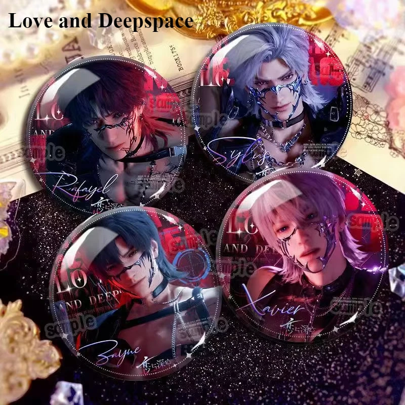 New Love and Deepspace Xavier Sylus Rafayel Zayne Two-dimensional Anime Peripheral Creative Badge Bag Decoration Pendant Gift
New Love and Deepspace Xavier Sylus Rafayel Zayne Two-dimensional Anime Peripheral Creative Badge Bag Decoration Pendant Gift