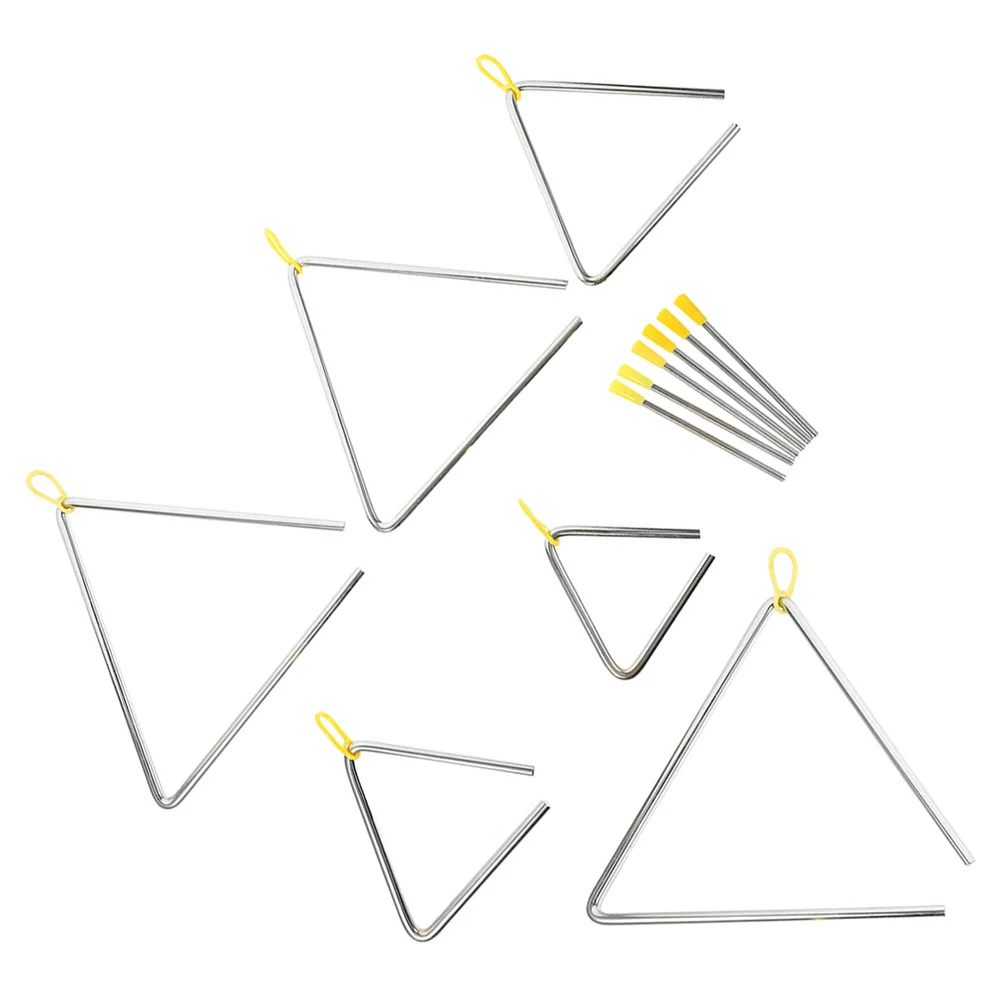 6 Sets Percussion Triangle Bell Instrument Musical Instruments Montessori 's Triangles for
6 Sets Percussion Triangle Bell Instrument Musical Instruments Montessori 's Triangles for