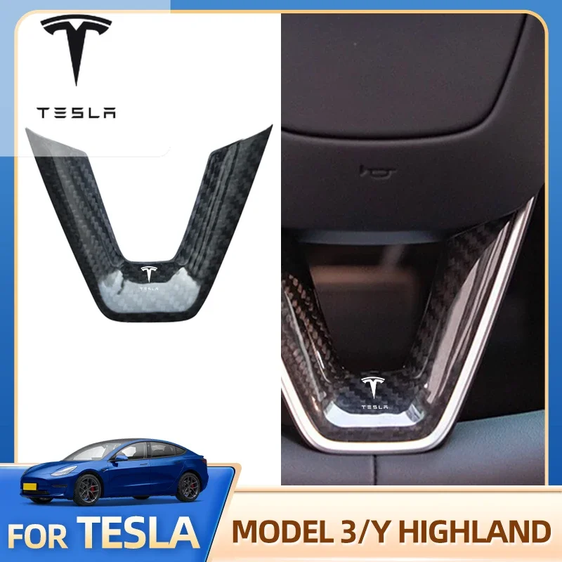 Для Tesla Model 3 Y Juniper Highland 2025 2026 карбоновая декоративная нашивка на руль TESLA внутренняя отделка Ca наклейка на автомобиль
Для Tesla Model 3 Y Juniper Highland 2025 2026 карбоновая декоративная нашивка на руль TESLA внутренняя отделка Ca наклейка на автомобиль