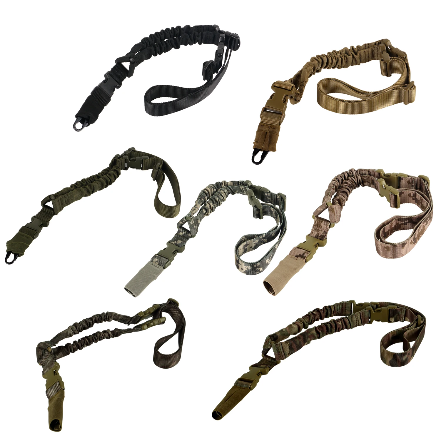 Nylon Adjustable Tactical Single Point Sling Shoulder Strap Quick Release Sling Hunting Strap Outdoor Sports Accessories
Nylon Adjustable Tactical Single Point Sling Shoulder Strap Quick Release Sling Hunting Strap Outdoor Sports Accessories
