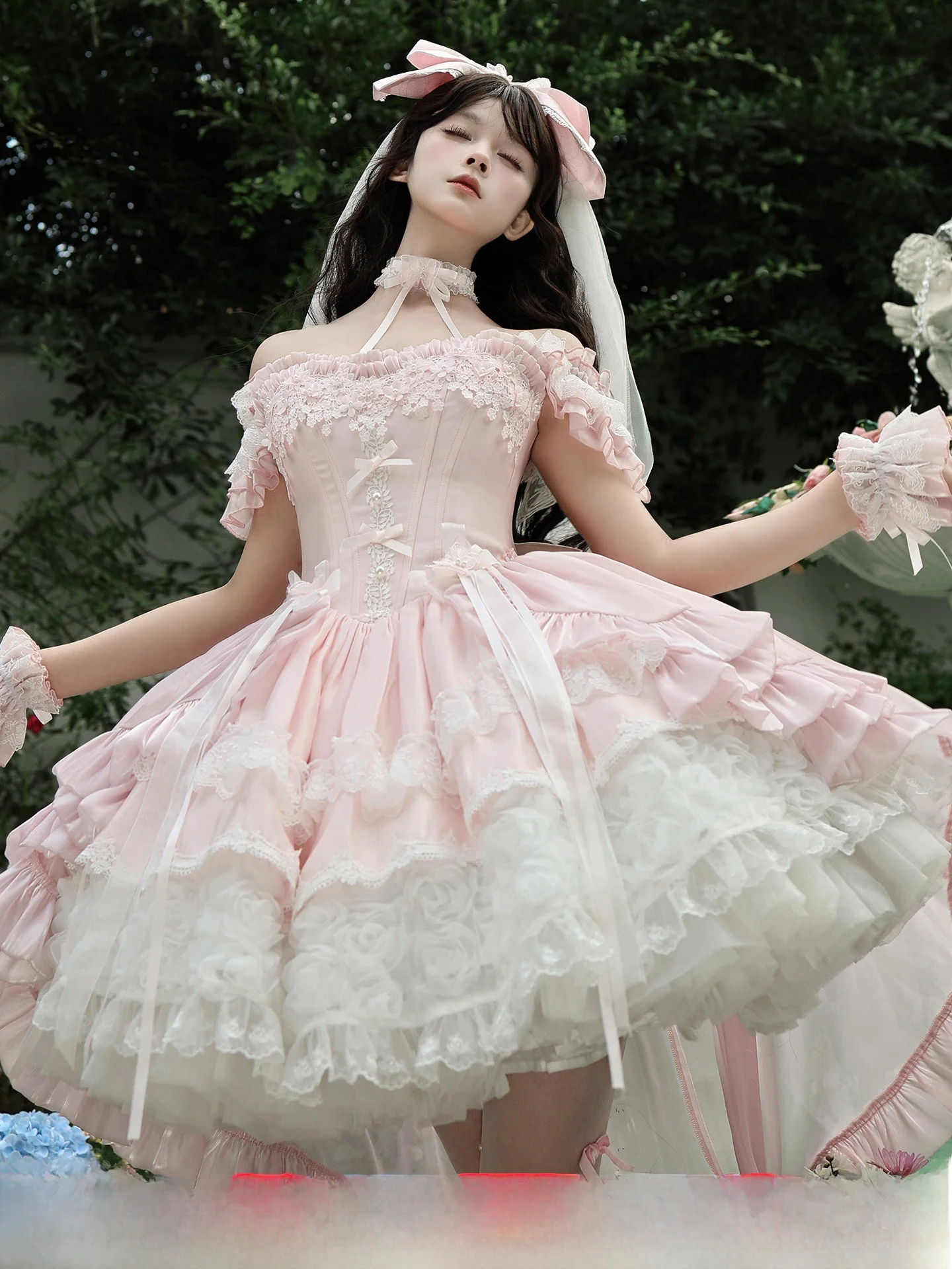 Pink Loiretta Evening Dress Sweet Princess Style Short Sleeve One Shoulder Ball Gown for 18th Birthday Graduation Party
Pink Loiretta Evening Dress Sweet Princess Style Short Sleeve One Shoulder Ball Gown for 18th Birthday Graduation Party