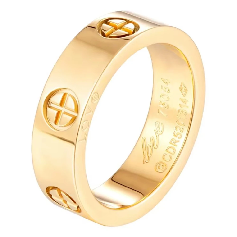 Fashion Cross Stainless Steel Men Women Ring Lover Couple Luxury Jewelry Gold Rose Sliver Color Rings Wedding Party Gifts
Fashion Cross Stainless Steel Men Women Ring Lover Couple Luxury Jewelry Gold Rose Sliver Color Rings Wedding Party Gifts