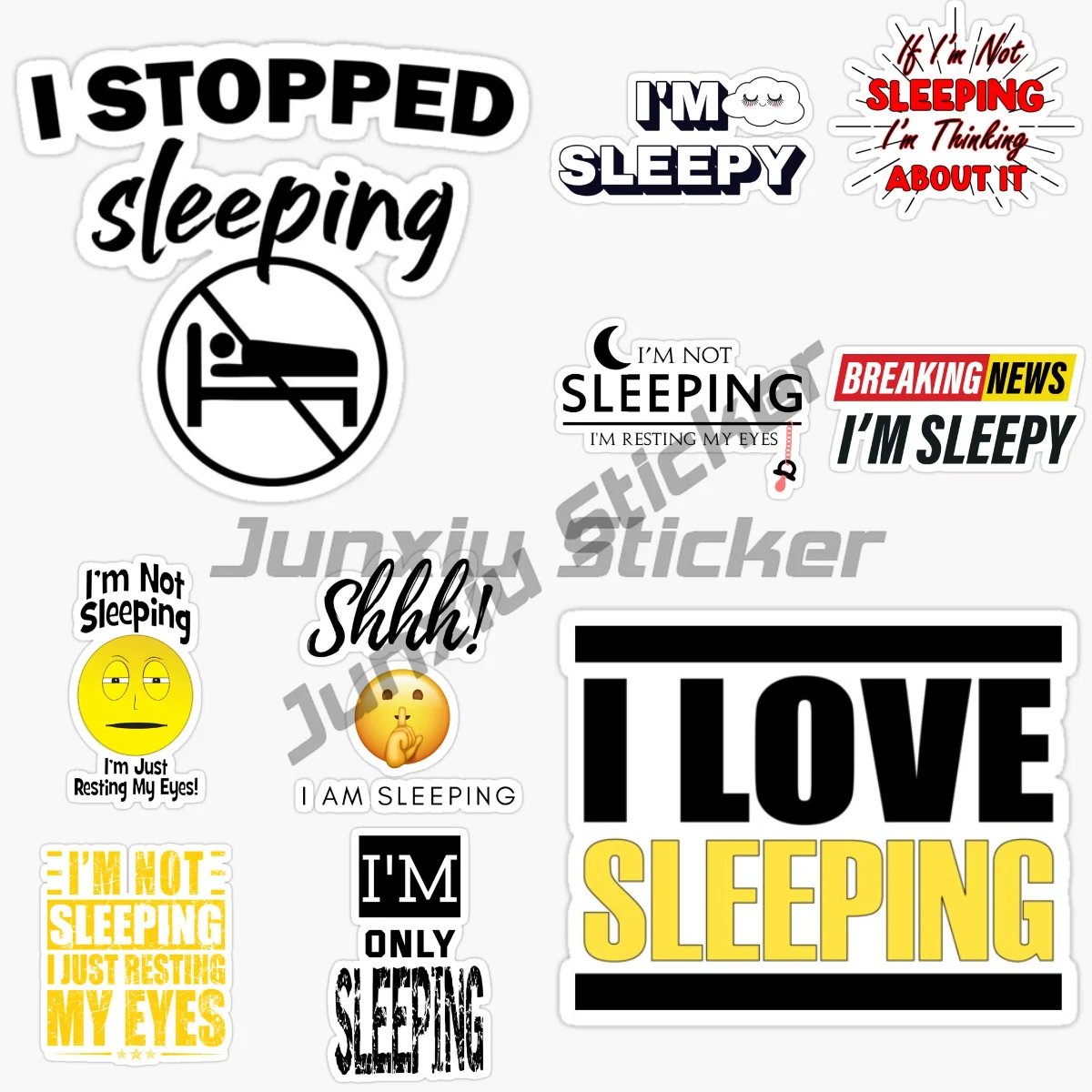 Warning I'm Sleeping Car Sticker Graffiti Sign Stick Figure Creative Sketches Decal Funny Scratch-Proof Windows Decor
Warning I'm Sleeping Car Sticker Graffiti Sign Stick Figure Creative Sketches Decal Funny Scratch-Proof Windows Decor
