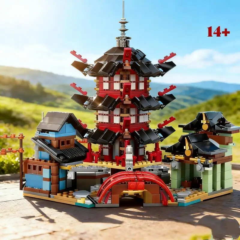 NEW 2026 MOC Temple of Airjitzu and Dragon Building Blocks Fit 70612 70751 Bricks Kids Educational Toys
NEW 2026 MOC Temple of Airjitzu and Dragon Building Blocks Fit 70612 70751 Bricks Kids Educational Toys
