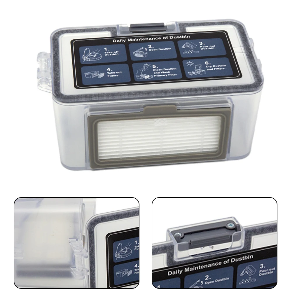 Replacement Dust Box for UMMUND T7S Robot Vacuum and Mop Featuring Secure Fit and Spacious Dirt Storage for Busy Households
Replacement Dust Box for UMMUND T7S Robot Vacuum and Mop Featuring Secure Fit and Spacious Dirt Storage for Busy Households