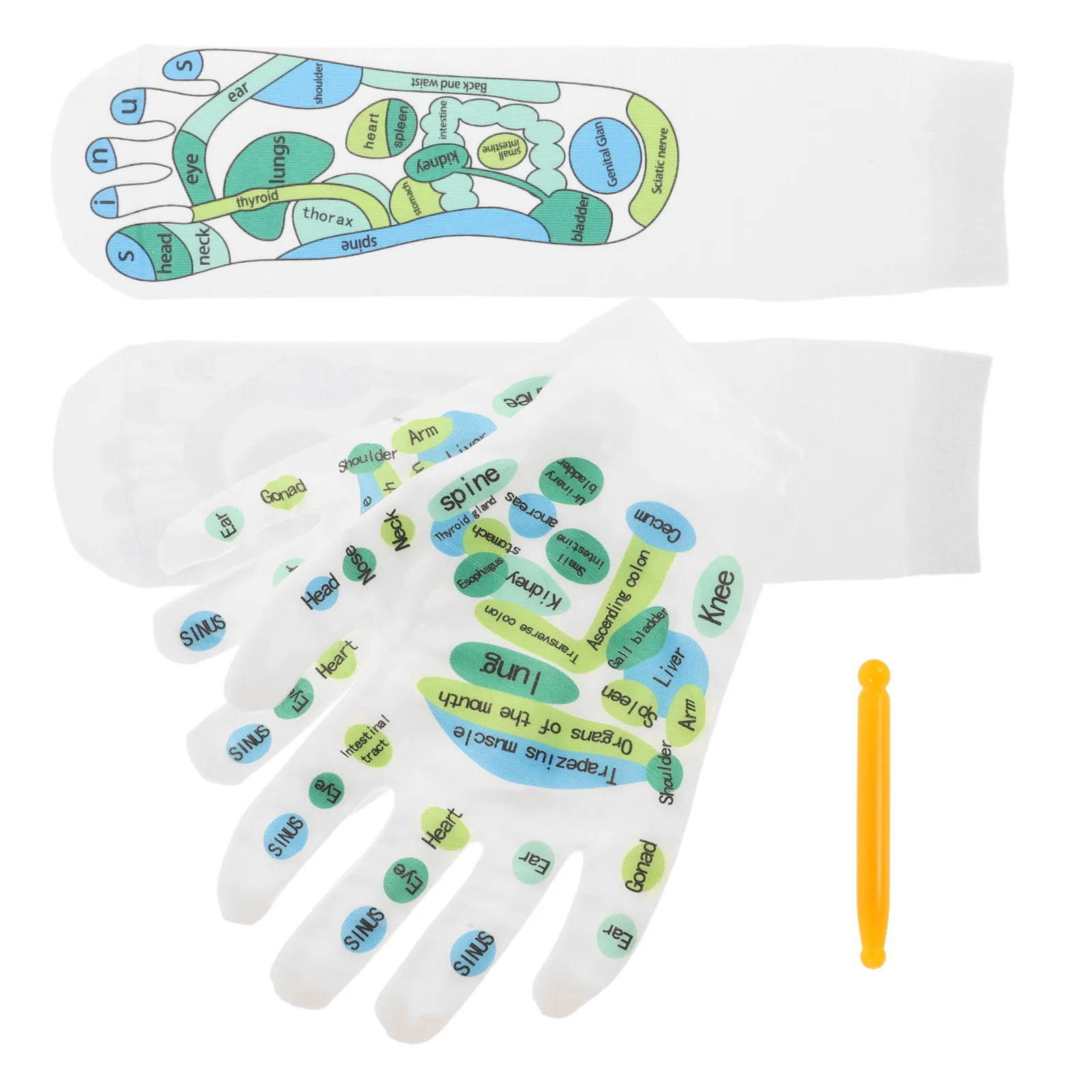 1Sets Reflexology Socks with Detailed Acupressure Chart Cotton Foot Massage Socks for Fatigue Relief Trigger Point Pressure
1Sets Reflexology Socks with Detailed Acupressure Chart Cotton Foot Massage Socks for Fatigue Relief Trigger Point Pressure