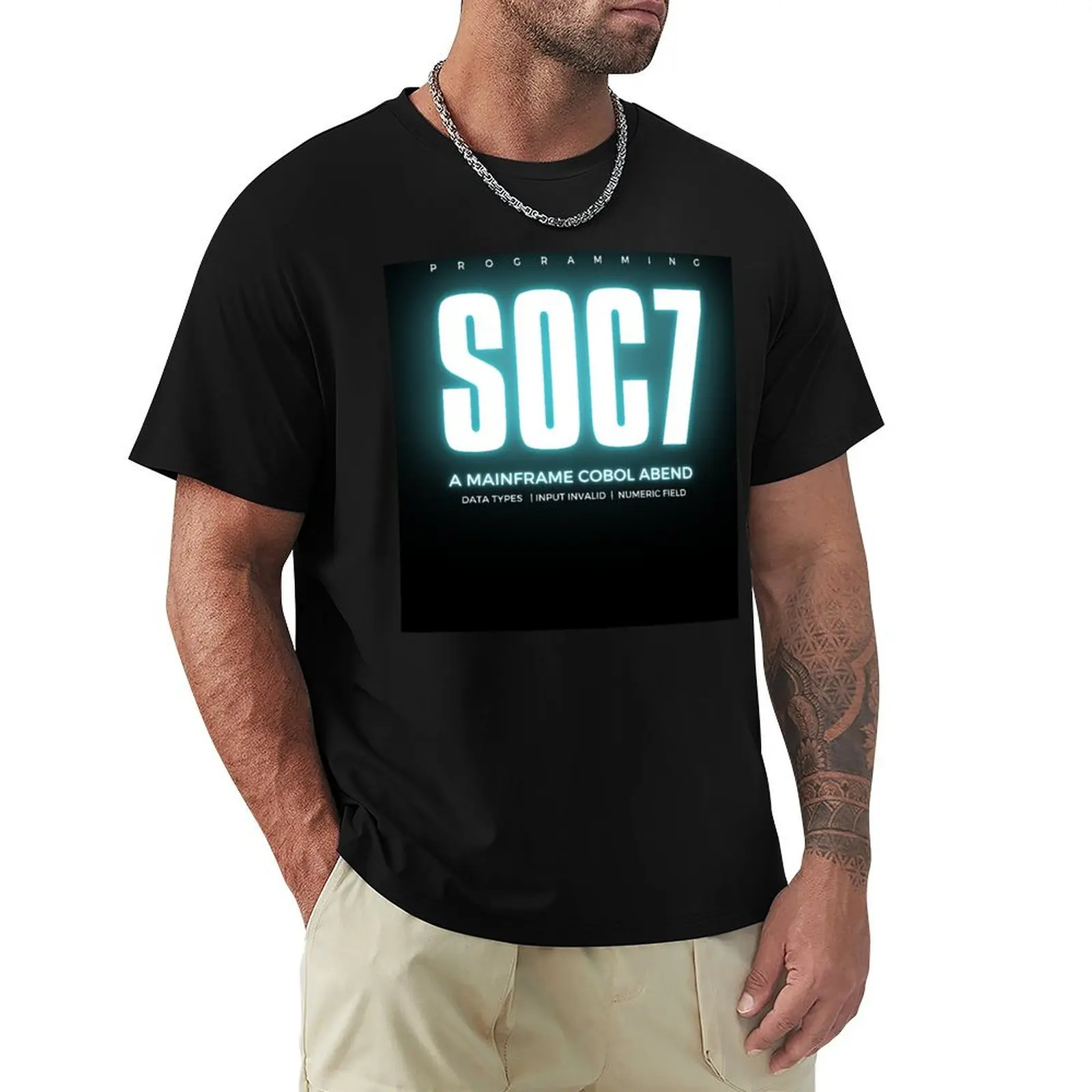 Cobol Programming Abend SOC7 T-Shirt cotton man t-shirts cotton graphic tees funny gifts anime men t shirt
Cobol Programming Abend SOC7 T-Shirt cotton man t-shirts cotton graphic tees funny gifts anime men t shirt