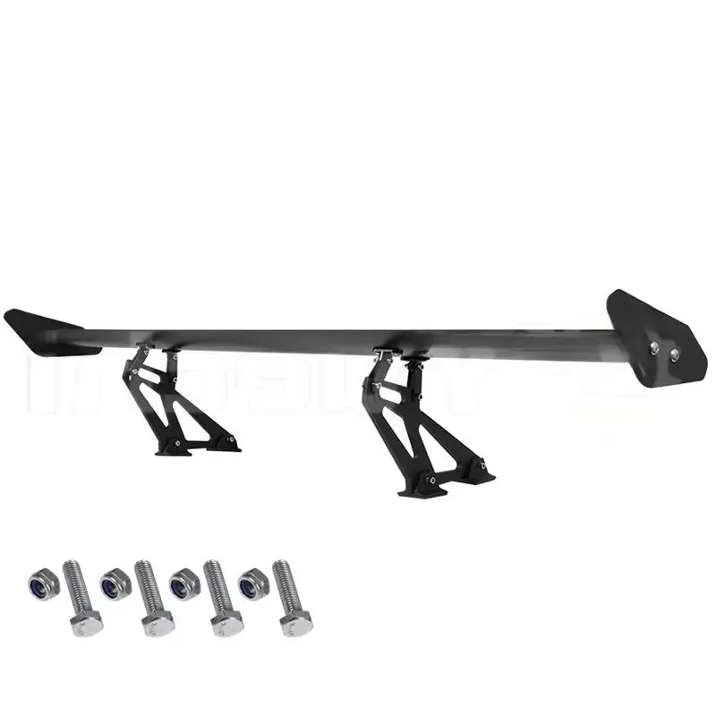 43-inch Lightweight Adjustable GT Rear Trunk Wing Spoiler Universal Aluminum Alloy Black - Auto Accessory
43-inch Lightweight Adjustable GT Rear Trunk Wing Spoiler Universal Aluminum Alloy Black - Auto Accessory