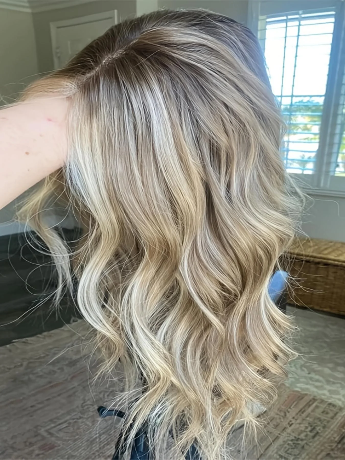 Soft Highlight Blond Wave Hair 150 density 13×4 100%human hair wig lace front wig, with baby hair pre plucked
Soft Highlight Blond Wave Hair 150 density 13×4 100%human hair wig lace front wig, with baby hair pre plucked