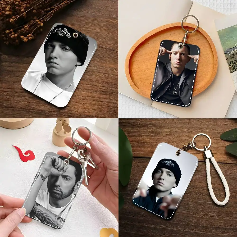 1pc Rap God Eminem Card Case Keychain Access Card Bag Key Tag Ring Leather Card Holder Key Ring Access
1pc Rap God Eminem Card Case Keychain Access Card Bag Key Tag Ring Leather Card Holder Key Ring Access