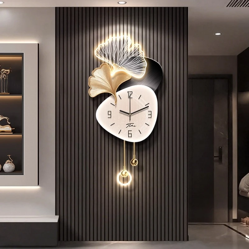 Luxury Design Living Room Wall Clock Creativity LED Digital Clock Restaurant Mute Quartz Clock Corridor Mural Watch Home Decor
Luxury Design Living Room Wall Clock Creativity LED Digital Clock Restaurant Mute Quartz Clock Corridor Mural Watch Home Decor