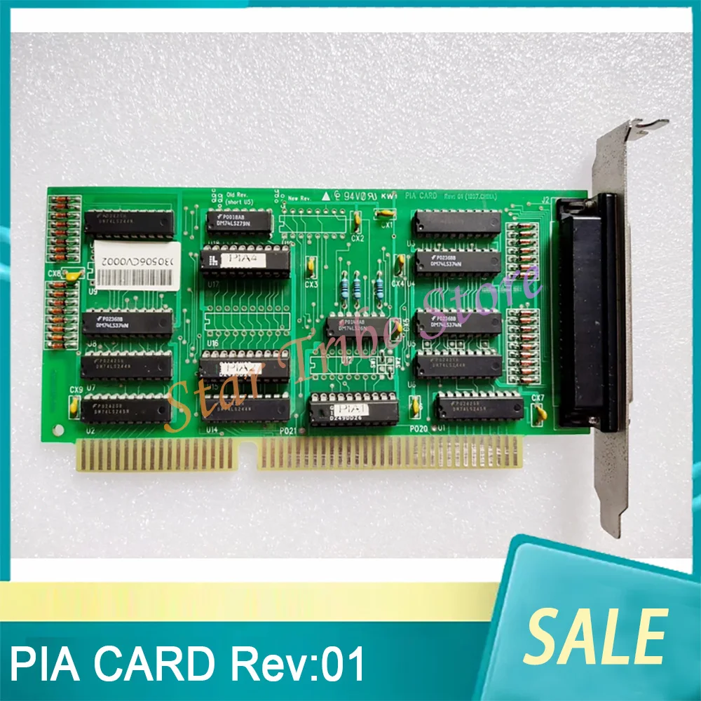 PIA CARD Rev:01 Industrial Equipment Acquisition Card Works Perfectly
PIA CARD Rev:01 Industrial Equipment Acquisition Card Works Perfectly