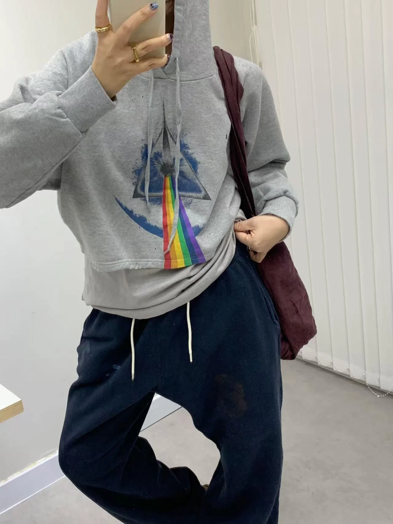 Light Grey Printed Hat Sweatshirt Thin Fleece A218 Fashionable Versatile Bashaida Korean Style Commute Wind Cotton Long Sleev...
Light Grey Printed Hat Sweatshirt Thin Fleece A218 Fashionable Versatile Bashaida Korean Style Commute Wind Cotton Long Sleev...