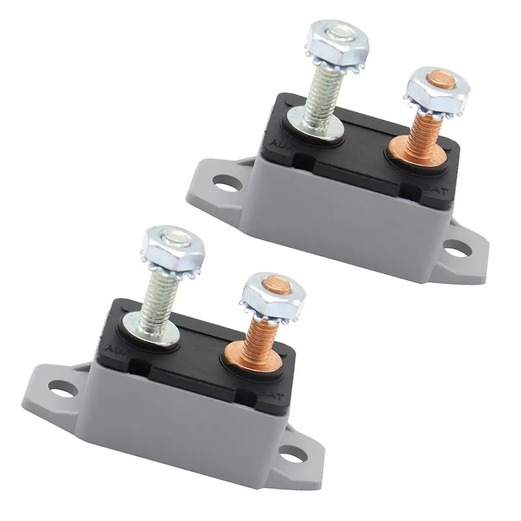 Auto Reset Circuit Breaker 30 Amp IP66 Waterproof Cover Battery Protection Device for Boat Car Truck
Auto Reset Circuit Breaker 30 Amp IP66 Waterproof Cover Battery Protection Device for Boat Car Truck