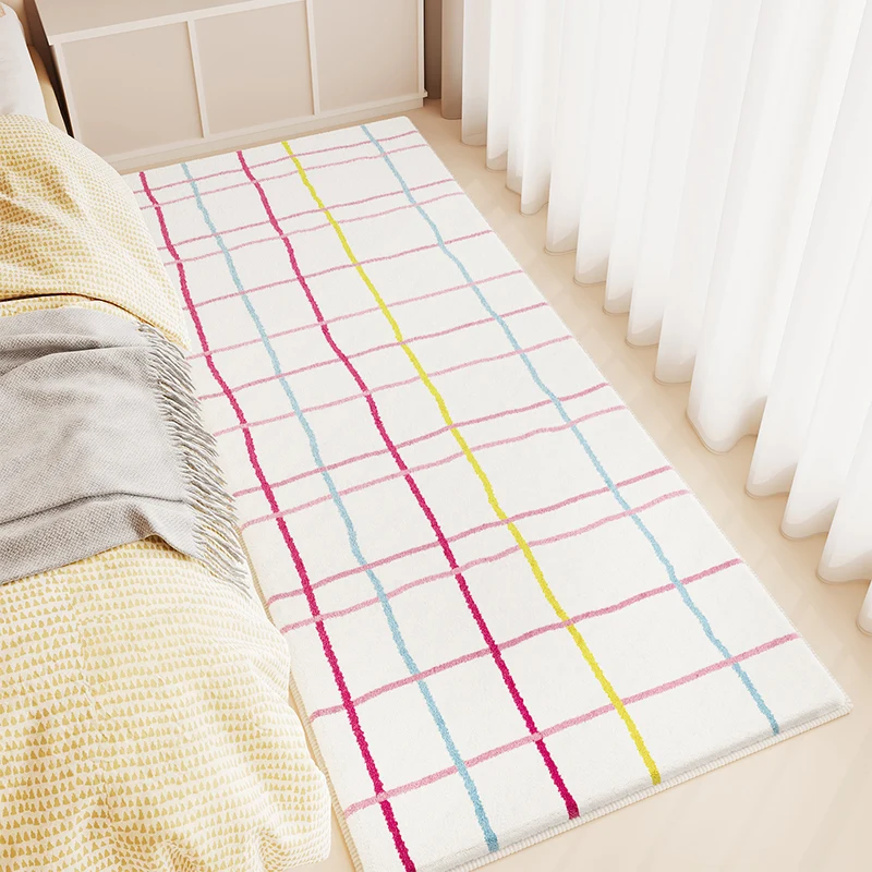 Nordic Style Rugs for Bedroom Plaid Pattern Living Room Decoration Carpet Thicken Plush Bedside Rug Fluffy Soft Lounge Floor Mat
Nordic Style Rugs for Bedroom Plaid Pattern Living Room Decoration Carpet Thicken Plush Bedside Rug Fluffy Soft Lounge Floor Mat
