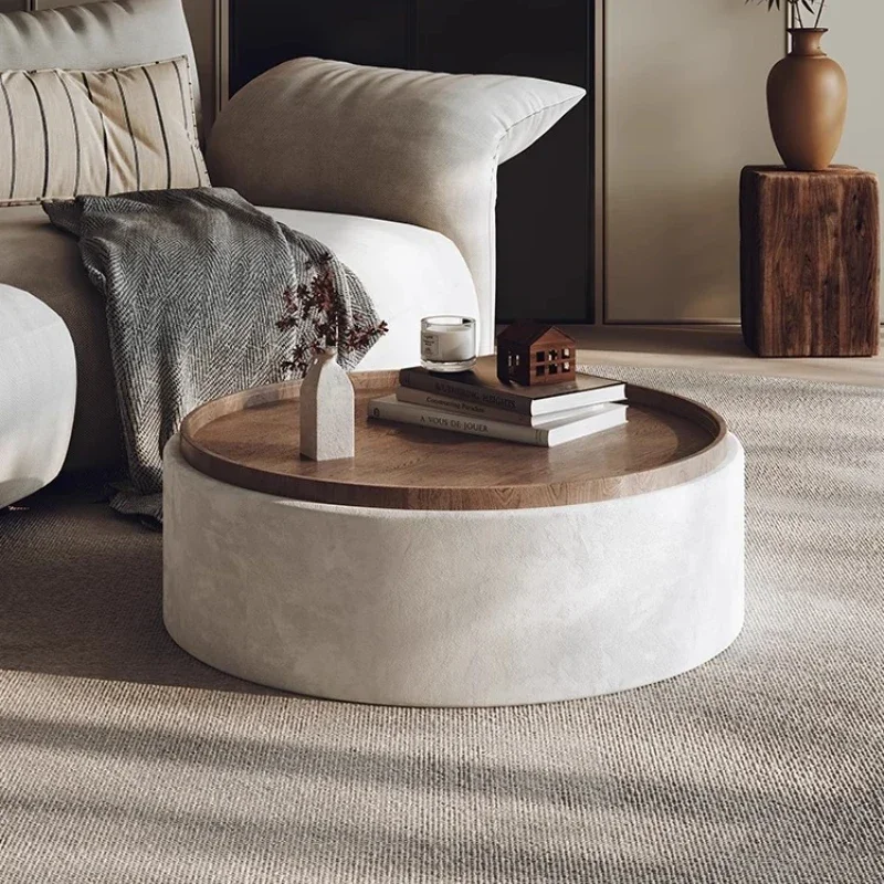 Nordic Wooden Velvet Round Living Room Cream Wind Light Luxury Storage Tea Table Luxury Unique Mesa Auxiliar Hotel Furniture
Nordic Wooden Velvet Round Living Room Cream Wind Light Luxury Storage Tea Table Luxury Unique Mesa Auxiliar Hotel Furniture