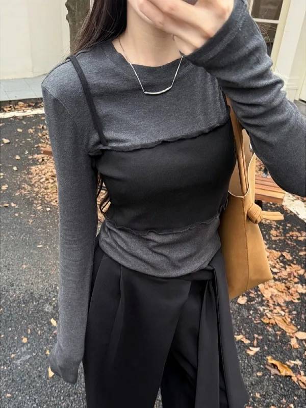 Новинка! Модный облегающий топ с длинным рукавом для женщин больших размеров. Идеально для ранней осени и повседневной носки.
Новинка! Модный облегающий топ с длинным рукавом для женщин больших размеров. Идеально для ранней осени и повседневной носки.