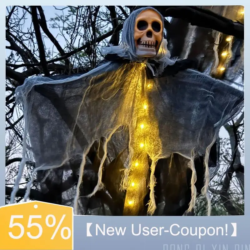 【Fast Delivery】Halloween Hanging Ghost Funny Garden Decoration Lights Outdoor Scene Layout Ghost Skull
【Fast Delivery】Halloween Hanging Ghost Funny Garden Decoration Lights Outdoor Scene Layout Ghost Skull