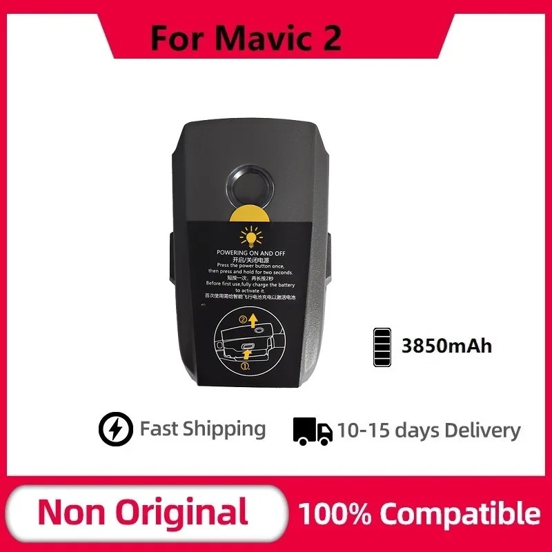 For Mavic 2 Pro Battery Intelligent Flight Battery 3850mah Flight Time 31 Minutes Compatible With Mavic 2 Zoom
For Mavic 2 Pro Battery Intelligent Flight Battery 3850mah Flight Time 31 Minutes Compatible With Mavic 2 Zoom