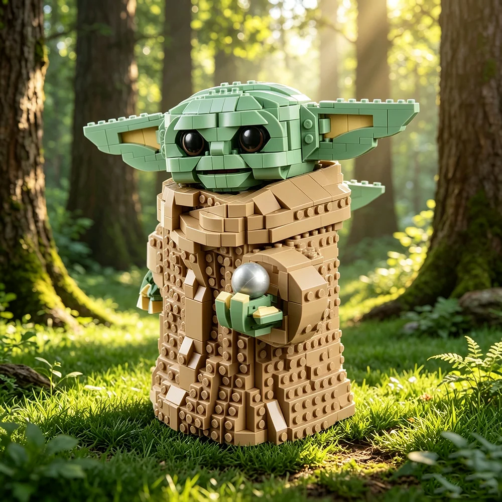 1073PCS Mandalorian Baby Building Block Set, The Child MOC Figure Display Home Decor Model Toy Gift for Adults Friends
1073PCS Mandalorian Baby Building Block Set, The Child MOC Figure Display Home Decor Model Toy Gift for Adults Friends