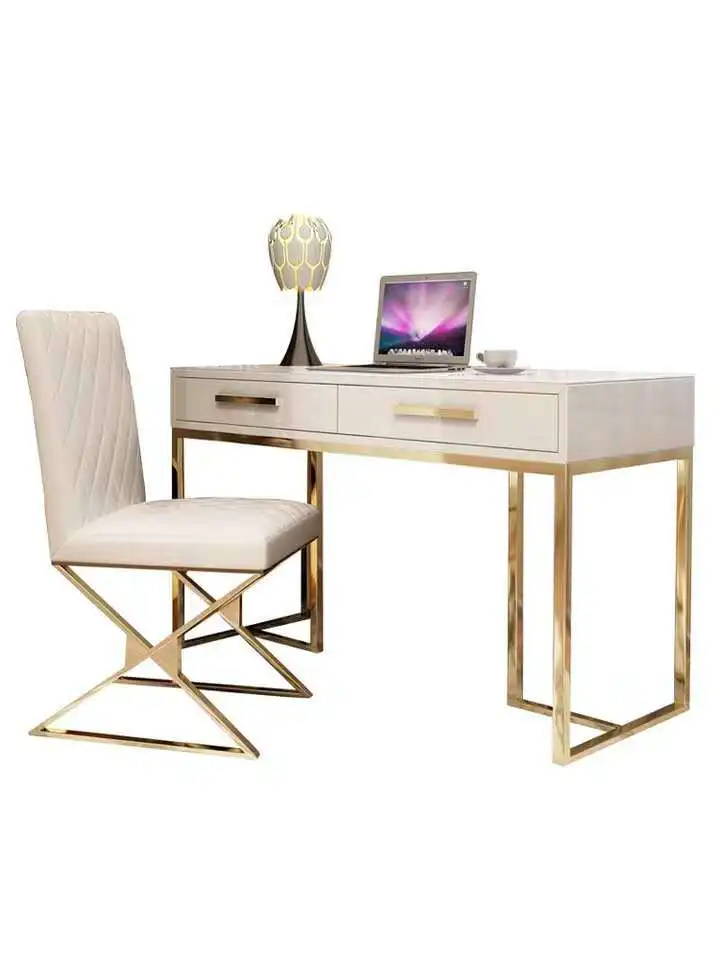 high-quality Light luxury computer desk, children's environmental protection desk, hotel engineering high-end light luxury desk
high-quality Light luxury computer desk, children's environmental protection desk, hotel engineering high-end light luxury desk
