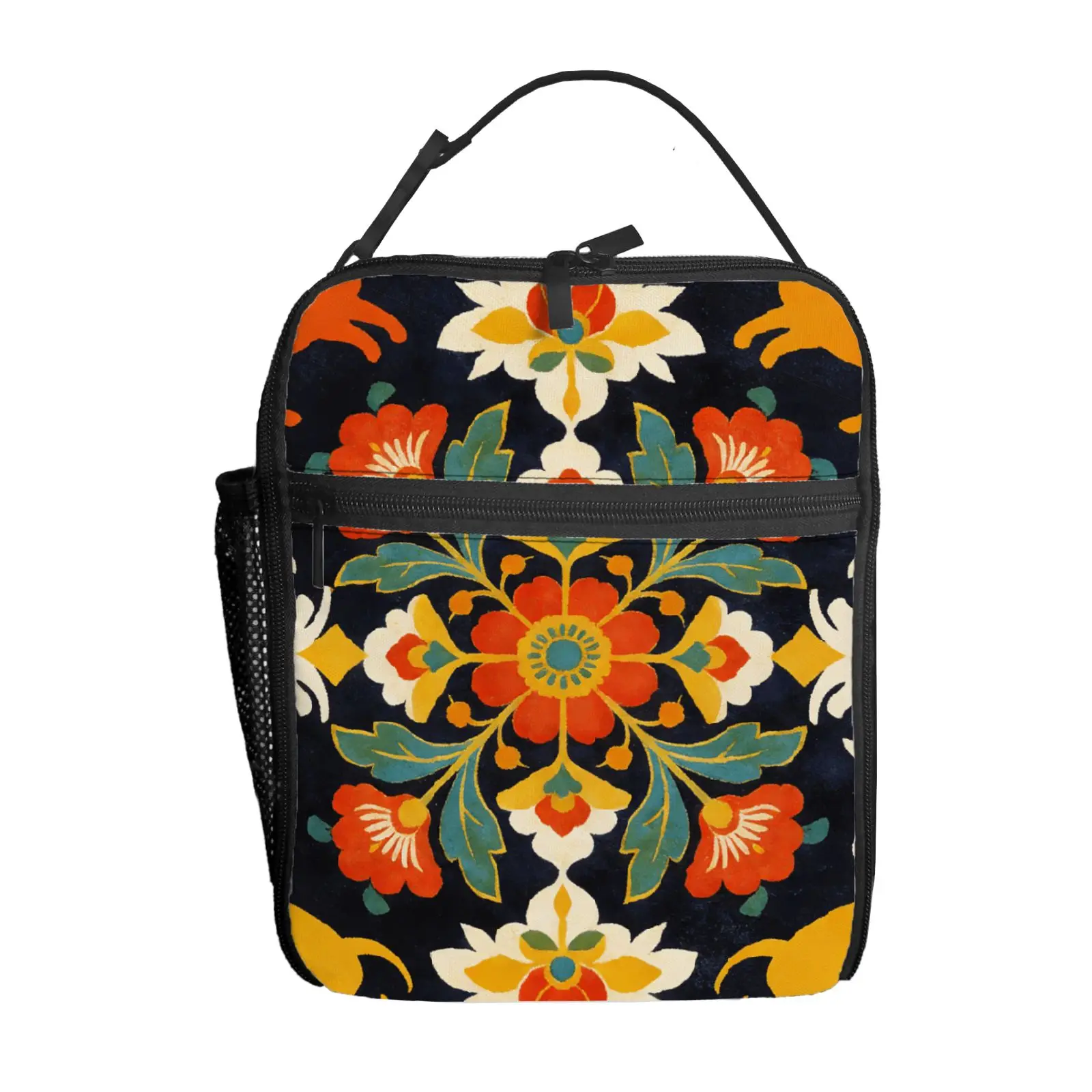 1pc Vintage Printed Bohemian Lunch Bag Handbag High-Quality Cute Casual Party Picnic School Gift for Daily Use
1pc Vintage Printed Bohemian Lunch Bag Handbag High-Quality Cute Casual Party Picnic School Gift for Daily Use