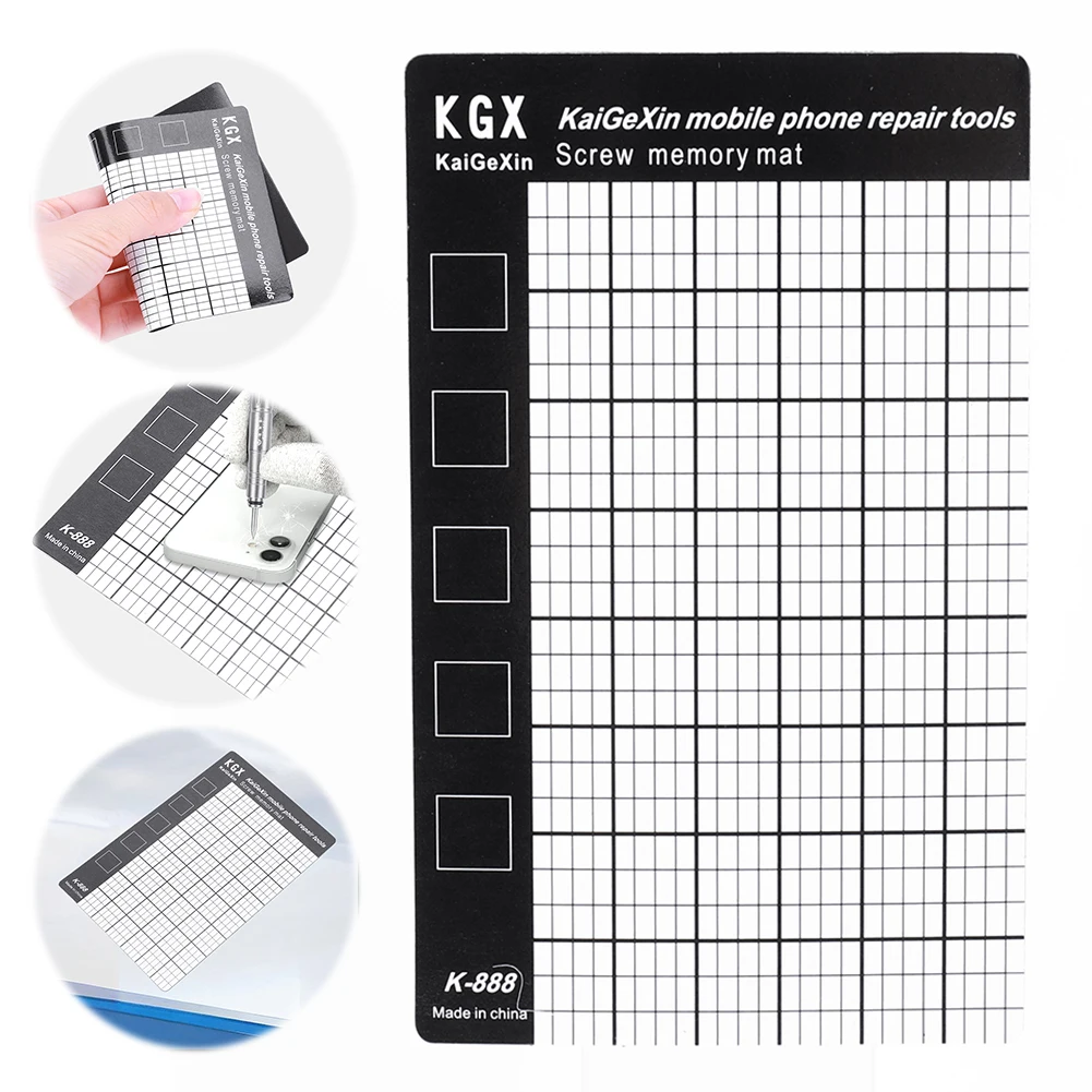 Magnetic Phone Repair Mat Memory Chart Work Pad Magnetic Storage Pad Large Magnetic Mat Disassembly Repair Work Mat for Screws
Magnetic Phone Repair Mat Memory Chart Work Pad Magnetic Storage Pad Large Magnetic Mat Disassembly Repair Work Mat for Screws