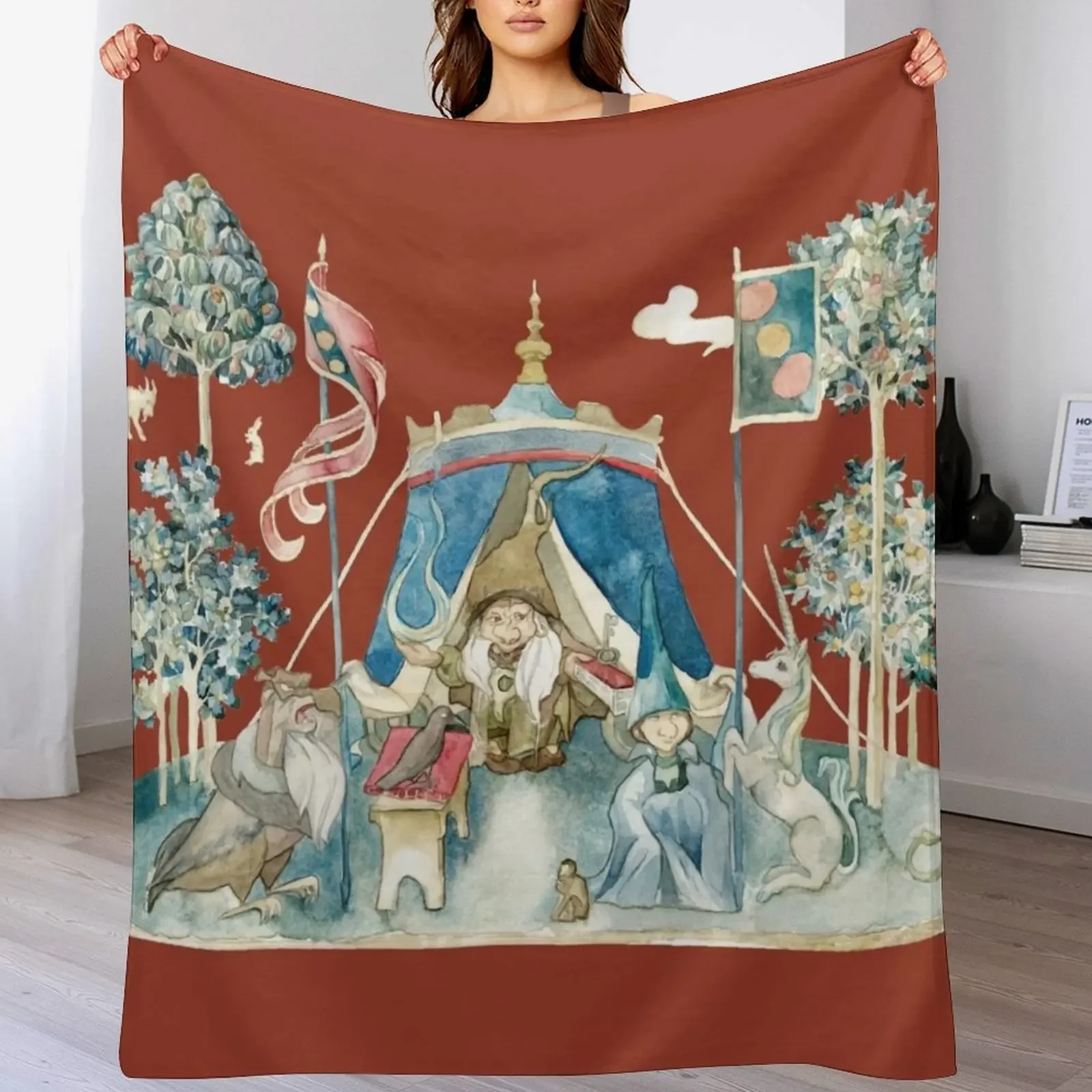 The Last Unicorn - Two Sides of Magic medieval design Throw Blanket Luxurious Soft Blanket Holiday Gift for Family
The Last Unicorn - Two Sides of Magic medieval design Throw Blanket Luxurious Soft Blanket Holiday Gift for Family