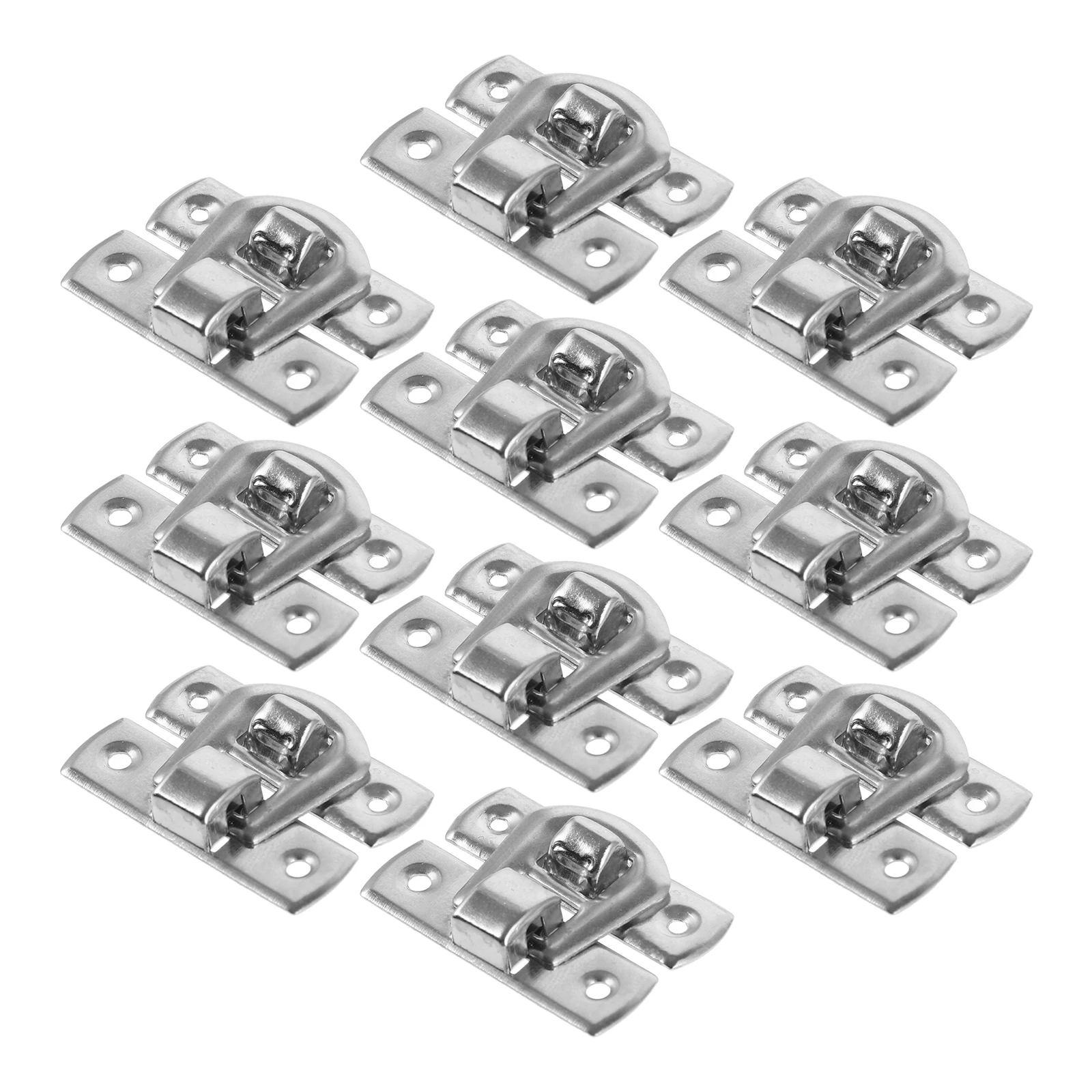 10 шт., засов с пряжкой, замок для деревянных шкатулок для драгоценностей, прочный, износостойкий, простой в установке, серебряный сплав цинка
10 шт., засов с пряжкой, замок для деревянных шкатулок для драгоценностей, прочный, износостойкий, простой в установке, серебряный сплав цинка