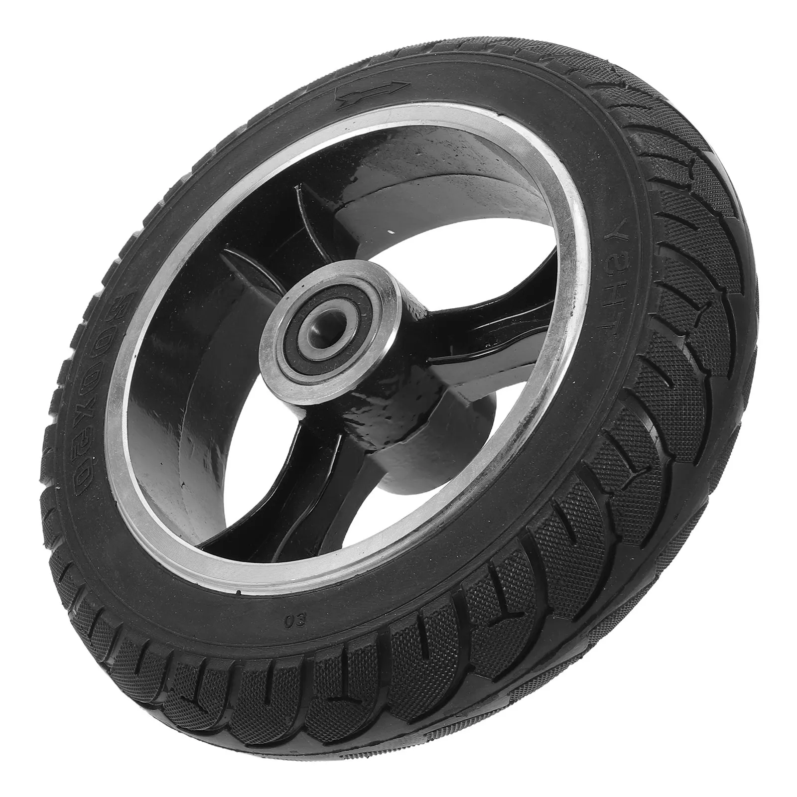 200x50mm Solid Rubber Electric Scooter Tire Tubeless Anti-Explosion Airless Replacement Wheel for Urban Commuting Off-Road
200x50mm Solid Rubber Electric Scooter Tire Tubeless Anti-Explosion Airless Replacement Wheel for Urban Commuting Off-Road