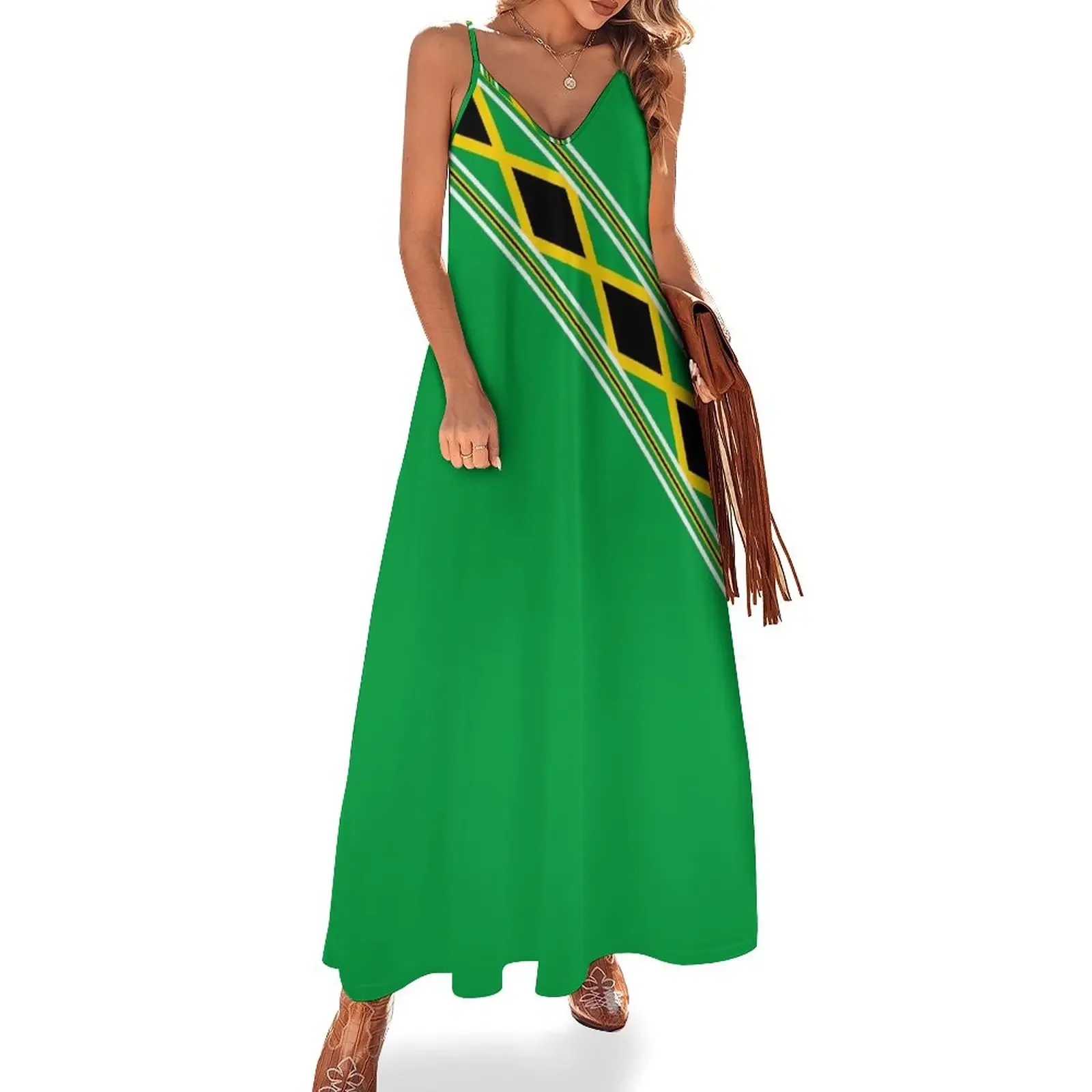 Jamaica Flag Stickers, Gifts and Products - Named Sleeveless Dress woman dress dress summer 2025 women party night
Jamaica Flag Stickers, Gifts and Products - Named Sleeveless Dress woman dress dress summer 2025 women party night