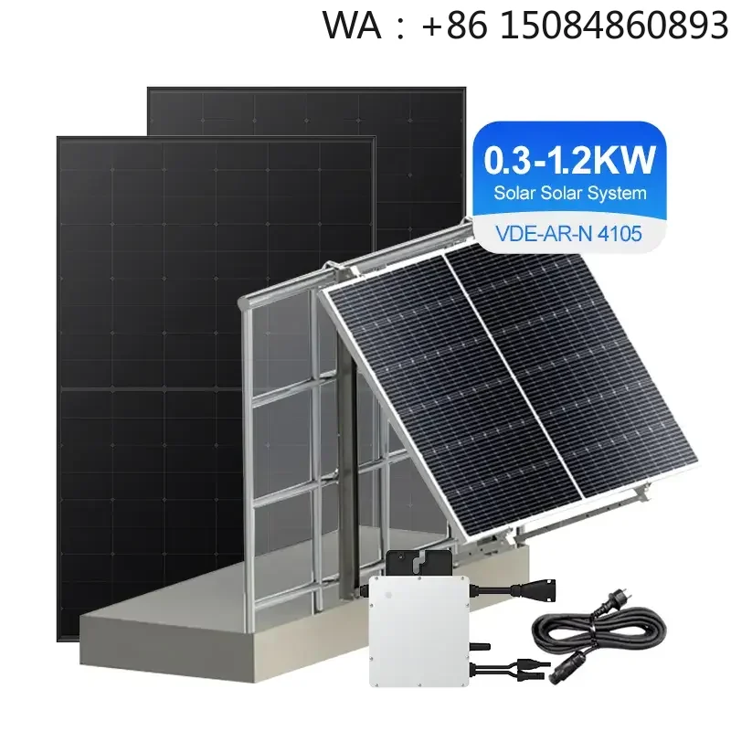 Plug And Play SystemComplete Kit Germany On Grid System 600 Watt 800W Microinverter Balcony Panel System
Plug And Play SystemComplete Kit Germany On Grid System 600 Watt 800W Microinverter Balcony Panel System