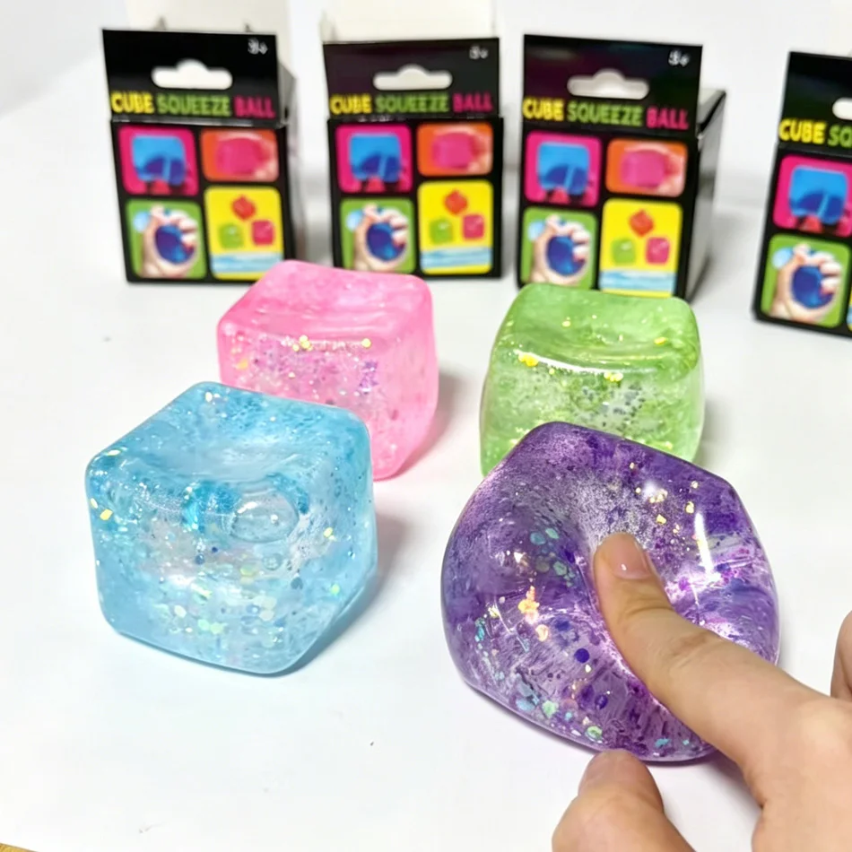 SZ Colorful Glitter Maltose Cube Stress Relief Toy Slow Rebound Anti-Stress Squeeze Ice Cube with Decompression Vent Polar Light
SZ Colorful Glitter Maltose Cube Stress Relief Toy Slow Rebound Anti-Stress Squeeze Ice Cube with Decompression Vent Polar Light