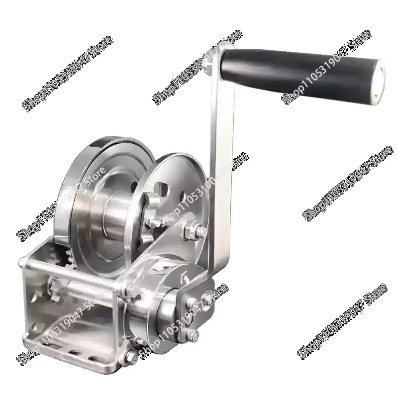 304 Stainless Steel Two-way Self-locking Hand Crank Manual Winch
304 Stainless Steel Two-way Self-locking Hand Crank Manual Winch