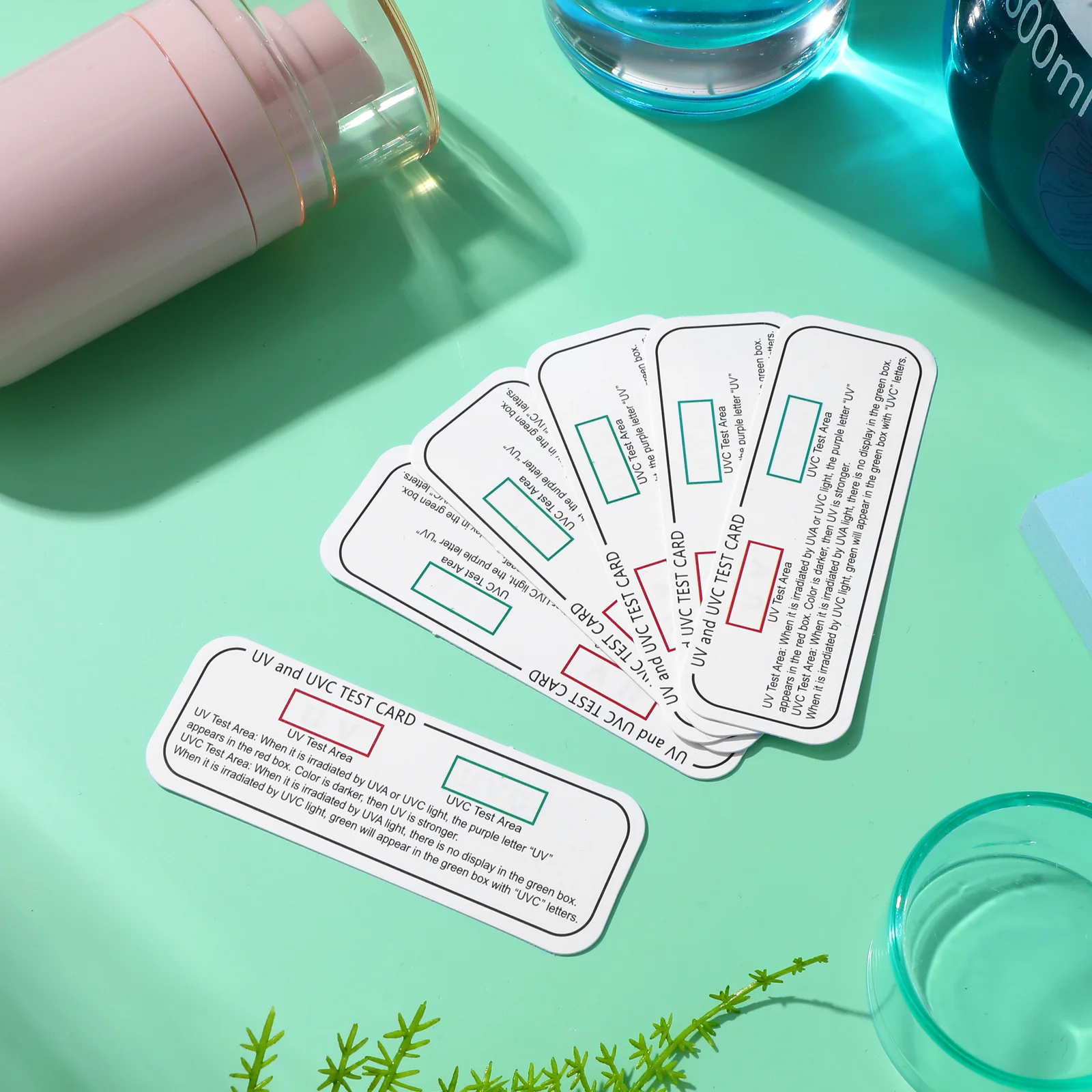 5Pcs Uv Light Testing Cards Portable Uvc Uva Test Strips Accurate Indicator for Uv Detection Calibration Control Indoor Analysis
5Pcs Uv Light Testing Cards Portable Uvc Uva Test Strips Accurate Indicator for Uv Detection Calibration Control Indoor Analysis