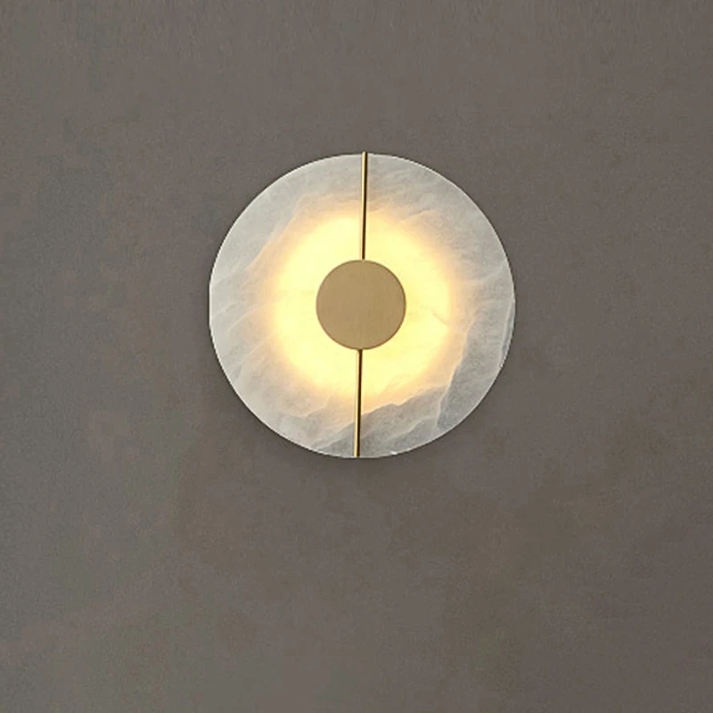 Modern 7W Led Marble Creative Round Decorative Light European Luxury Living Room Bedroom Bedside Hotel Corridor White Wall Lamp
Modern 7W Led Marble Creative Round Decorative Light European Luxury Living Room Bedroom Bedside Hotel Corridor White Wall Lamp
