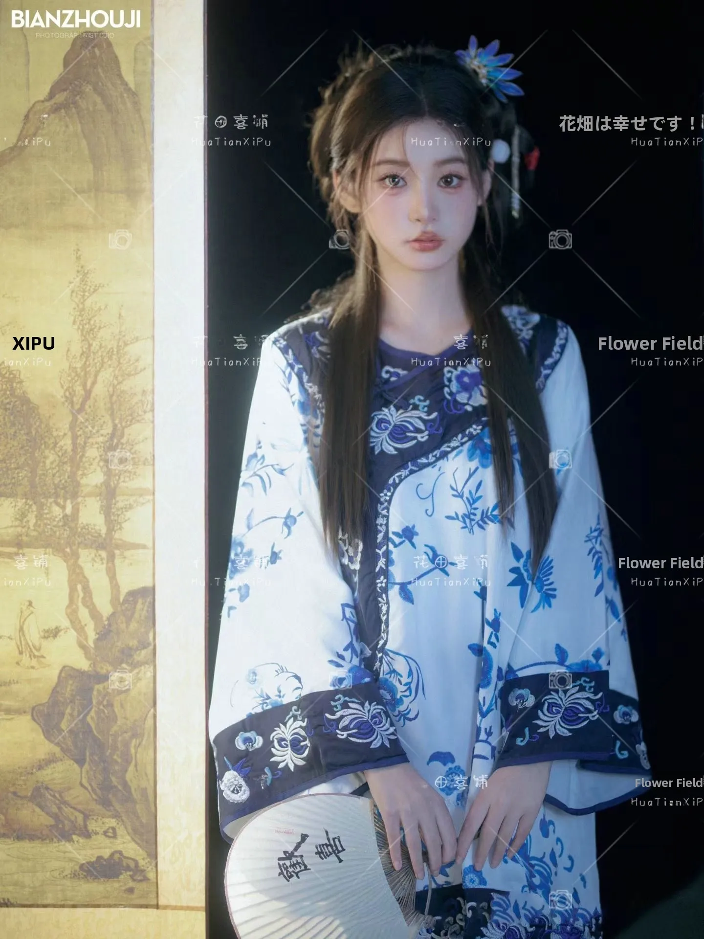 Traditional Qing Dynasty Blue And White Porcelain Revival Costume Women's Fashion Photography Clothing Travel Shoot Size
Traditional Qing Dynasty Blue And White Porcelain Revival Costume Women's Fashion Photography Clothing Travel Shoot Size