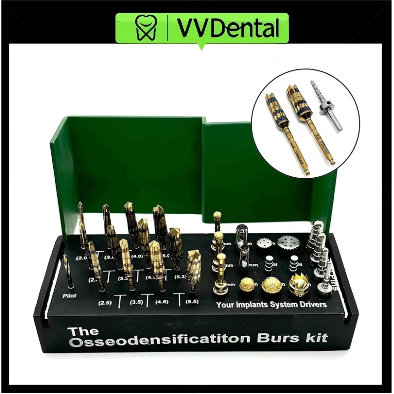 17/29 Pcs Dental Osseodensification Burs Kit Dental Alveolotomy Implant System Drills Ridge Expansion Bone Cutting kit Tool
17/29 Pcs Dental Osseodensification Burs Kit Dental Alveolotomy Implant System Drills Ridge Expansion Bone Cutting kit Tool