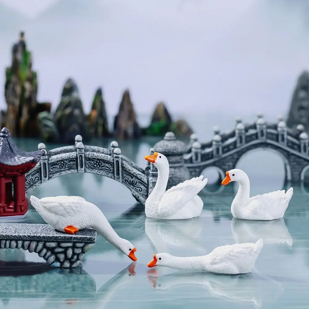 Decorative Rockery Pavilion Bridge Simulation LIfelike Goose Micro Landscape Ornaments Resin Bridge Sand Stones Figurine
Decorative Rockery Pavilion Bridge Simulation LIfelike Goose Micro Landscape Ornaments Resin Bridge Sand Stones Figurine