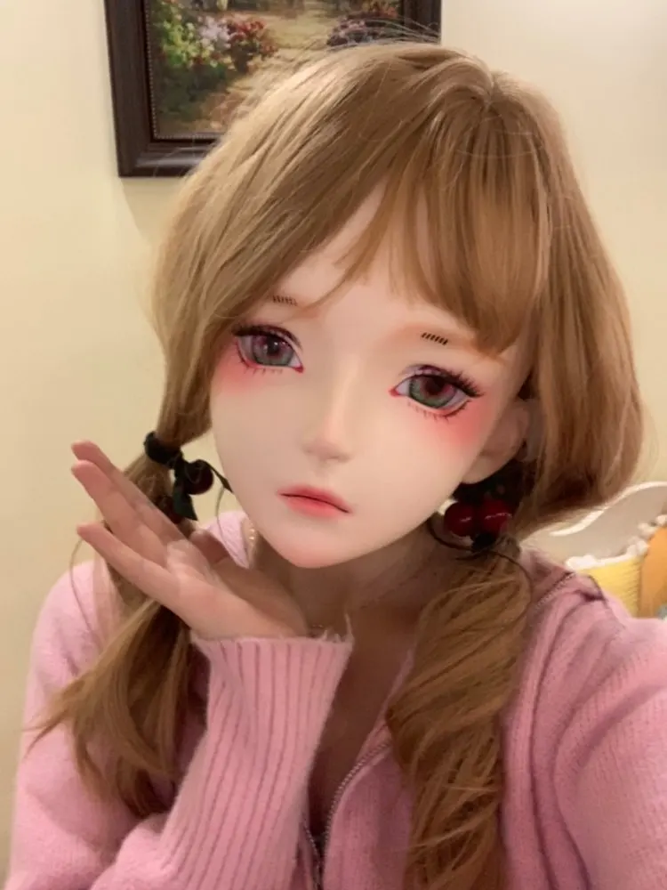 (KM21)Handmade Sweet Female/Girl Resin Half Head Cosplay Japanese Anime Role Play Lolita Kigurumi Doll Mask Crossdresser
(KM21)Handmade Sweet Female/Girl Resin Half Head Cosplay Japanese Anime Role Play Lolita Kigurumi Doll Mask Crossdresser