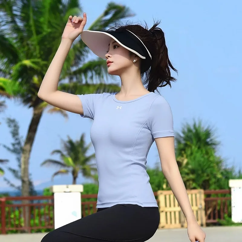 Under Armour Women's summer short-sleeved running sportswear fitness breathable quick-drying round-neck T-shirt 1379149-539
Under Armour Women's summer short-sleeved running sportswear fitness breathable quick-drying round-neck T-shirt 1379149-539