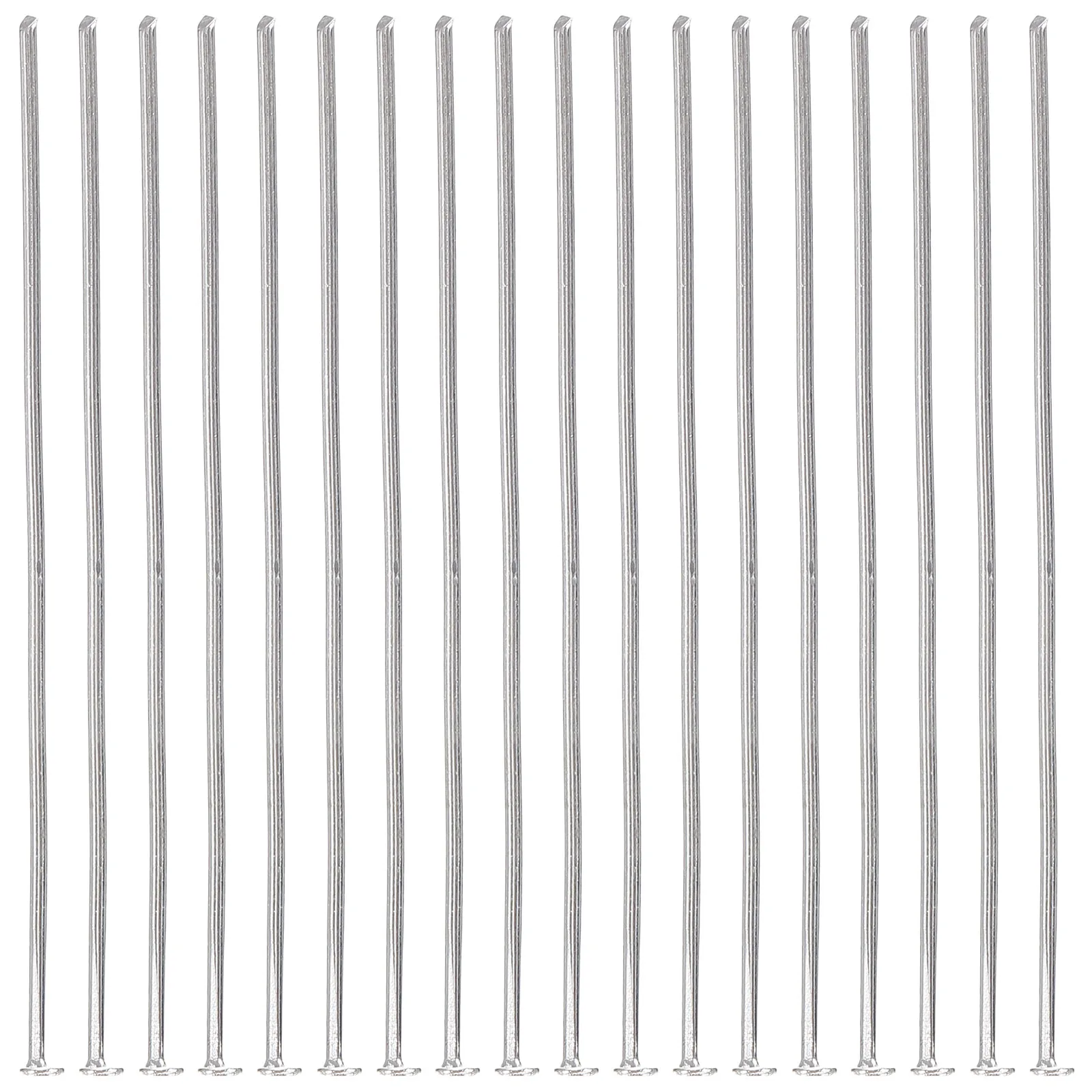 400 Pcs T-needle Flat Head Pins Durable DIY Bead Threading Tools Head Pins For Jewellery Making for Jewelry Craft Projects
400 Pcs T-needle Flat Head Pins Durable DIY Bead Threading Tools Head Pins For Jewellery Making for Jewelry Craft Projects