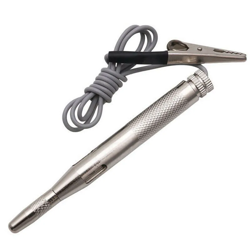 Tool 1x Test Probe Pen Tester Pen 1 Pcs Silver Small Volume Voltage 6V-24V Tester Auto Car Circuit DC 6V/12V/24V
Tool 1x Test Probe Pen Tester Pen 1 Pcs Silver Small Volume Voltage 6V-24V Tester Auto Car Circuit DC 6V/12V/24V